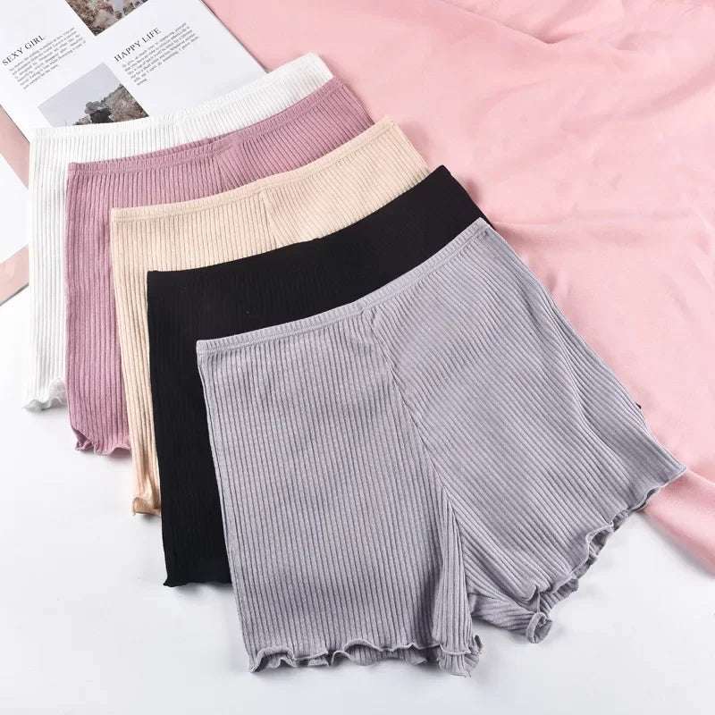 Mumzar collection of breathable ribbed shorts in various colors for cotton socks and underwear online